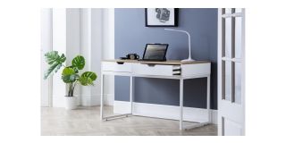 California Desk - White High Gloss Lacquer