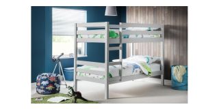 Camden Bunk Bed - Dove Grey - Dove Grey Lacquer - Solid Pine