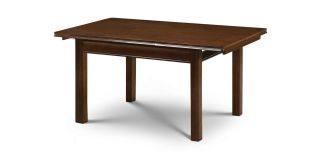 Canterbury Dining Table - Mahogany Coloured Stain with Lacquered Finish - Solid Malaysian Hardwood