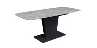 Castello Light Grey 1.6m - 2m Ceramic Extending Dining Table