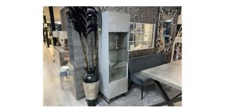 Display Cabinet With Glass Door (Few Scuff On Top) Store Cancellation 50834