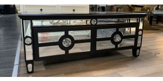 Glass 4 Drawer Coffee Table - Light Scratches And Few Scuffs Sold As Seen - Ex-display Showroom Product 49229