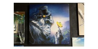 Gorilla Canvas Print - Sold As Seen - Ex-display Showroom Product 49268