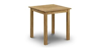 Coxmoor Oak Square Dining Table - Oiled Oak - Solid Oak