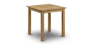 Coxmoor Oak Square Dining Table - Oiled Oak - Solid Oak