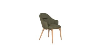 Pair Of Evalyn Dining Chairs Green