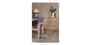 Pair Of Falun Dining Chairs Dark Grey