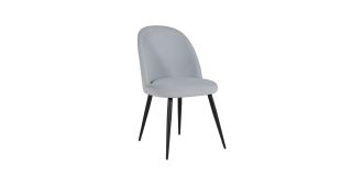 Pair Of Gabi Dining Chairs Silver