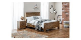 Hoxton Bed - Solid Acacia - Other Sizes Available - 135cm 150cm 180 cm