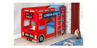 London Bus Bunk Bed - High Gloss Lacquer - Lacquered MDF