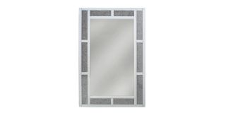 Milton White Wall Mirror