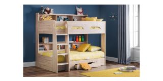 Orion Bunk - Sonoma Oak - Sonoma Oak Effect - Coated Particleboard