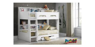 Orion Bunk - Pure White - Pure White Effect - Coated Particleboard