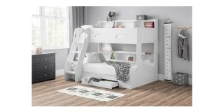 Orion Triple Sleeper - White - White Lacquer - Coated Particleboard
