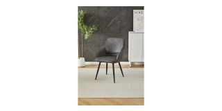 Pair Of Palermo Grey Dining Chairs