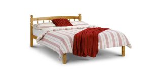 Pickwick Bed - Low Sheen Lacquer - Solid Pine - Other Sizes Available - 90cm 120cm 135cm