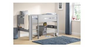 Pluto Midsleeper - Dove Grey - Dove Grey Lacquer - Lacquered MDF
