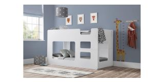 Solar Bunk Bed - White - White Lacquer - Coated Particleboard