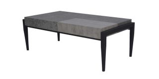 Vermont Coffee Table Black Metal Legs