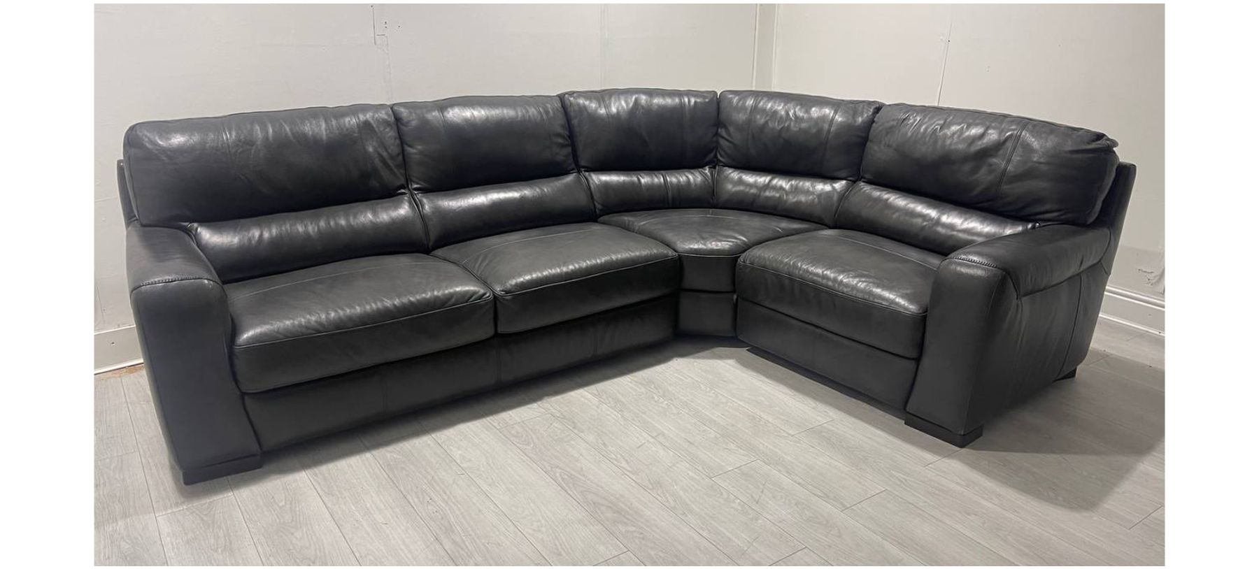 Scs leather store corner suites