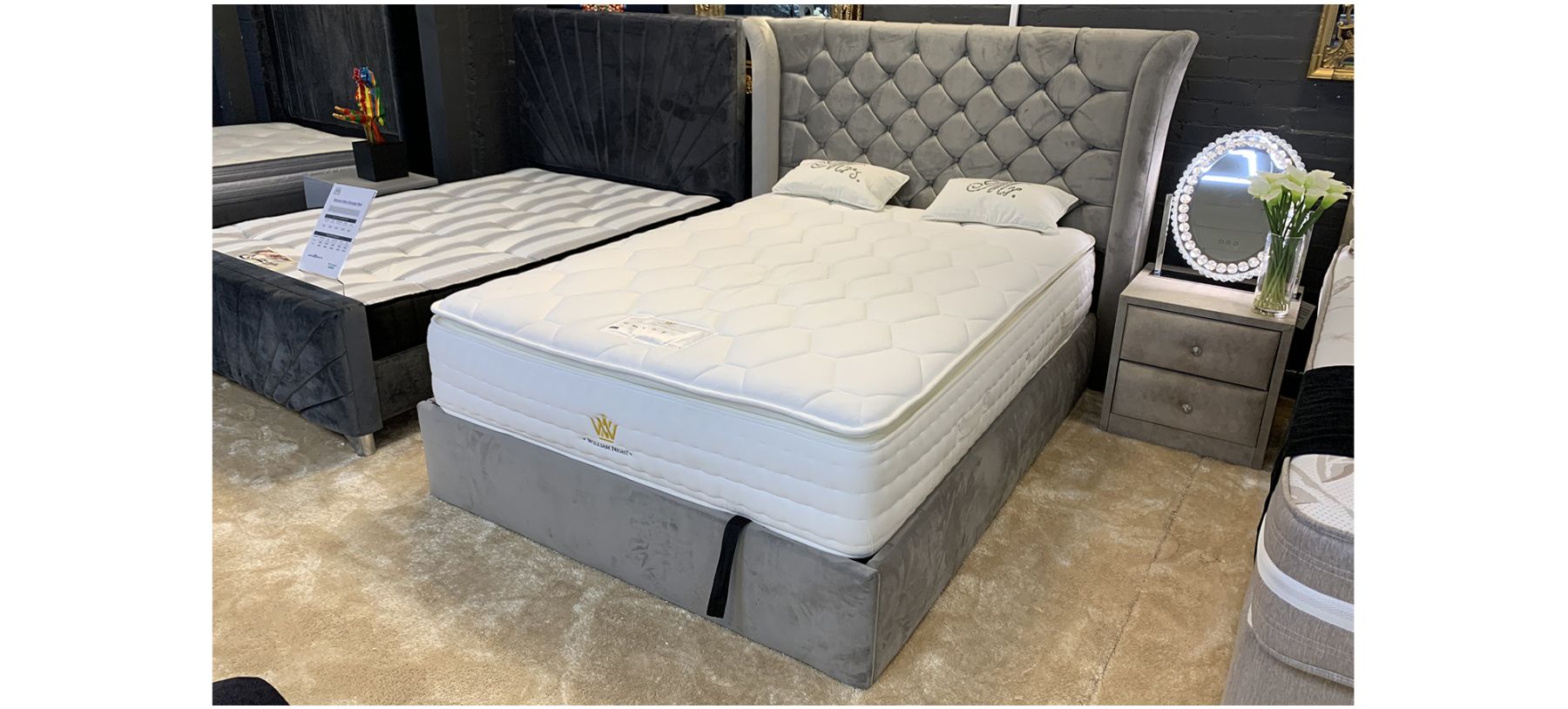 Faith and sales ethan ottoman beds